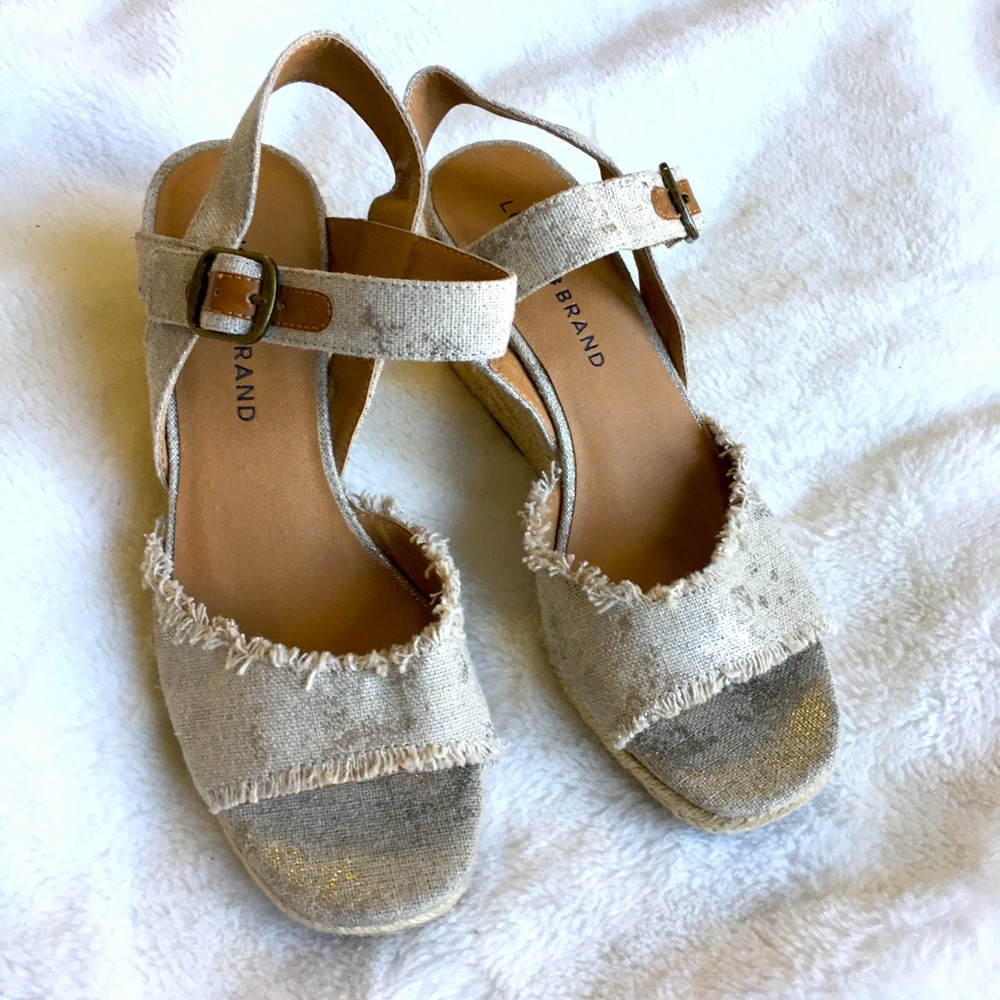 Lucky Brand Women's Mindra Espadrille Wedge Sandal